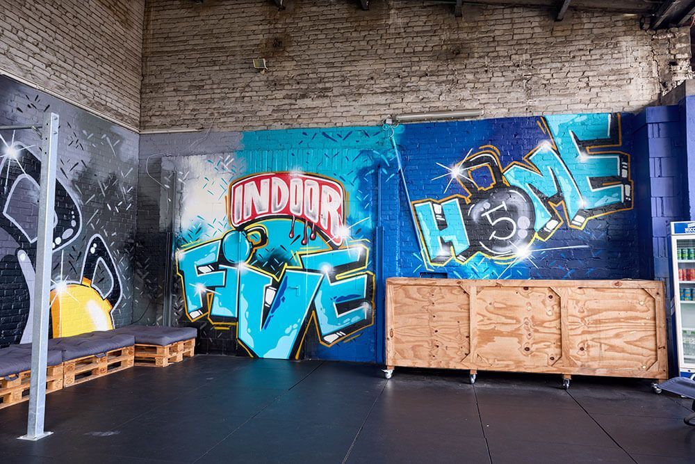 Outdoor-Räumlichkeiten von FiveHomeFitness